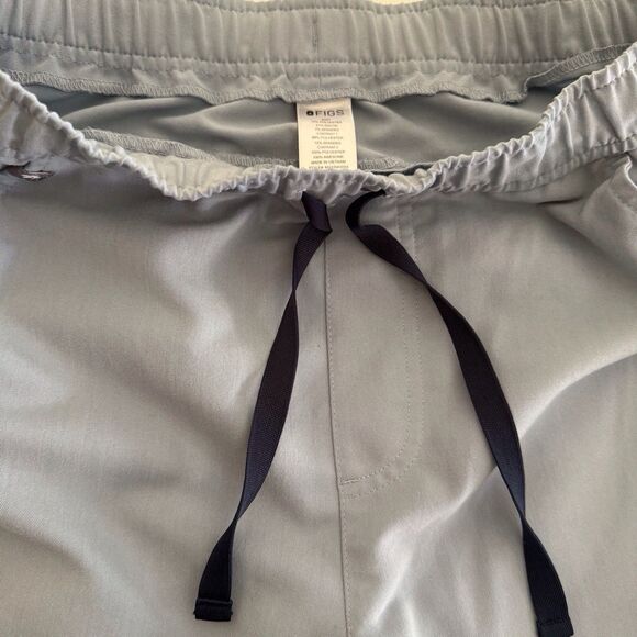 FIGS Small Light Grayish Blue Tansen Men's Jogger Scrub Pants Soft And Comfy - Picture 13 of 14